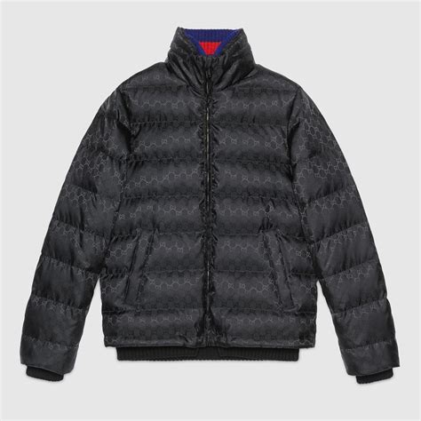 gucci quilted nylon jacket|Gucci jacket without hoodie.